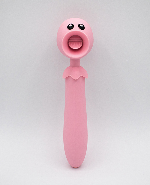 Natalie'S Toy Box Lick N' Stick Clit Flicker & G-Spot Vibe - Pink