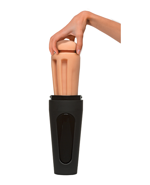 Doc Johnson Main Squeeze Ultraskyn Pussy Stroker - Skye Blue