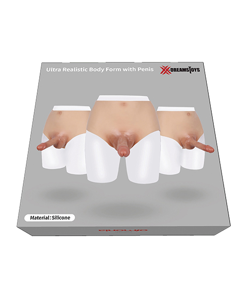 Xx-Dreamstoys Ultra Realistic Penis Form Medium - Ivory