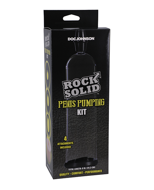 Doc Johnson Rock Solid Penis Pumping Kit