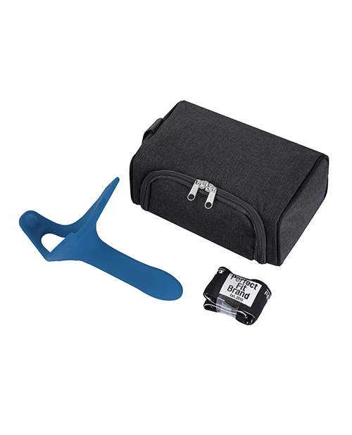 Perfect Fit Zoro 5.5" Strap On With Case - Blue