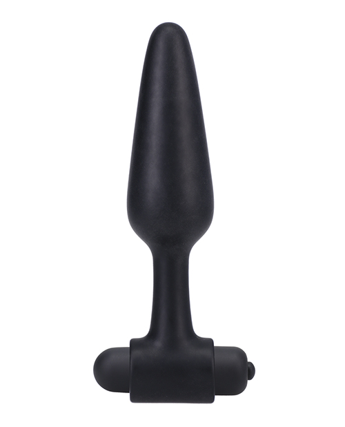 Doc Johnson In A Bag 5" Vibrating Butt Plug - Black