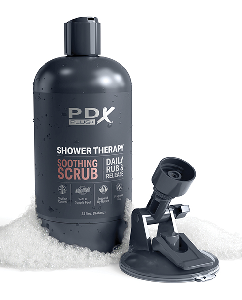 Pdx Plus Shower Therapy Soothing Scrub - Tan