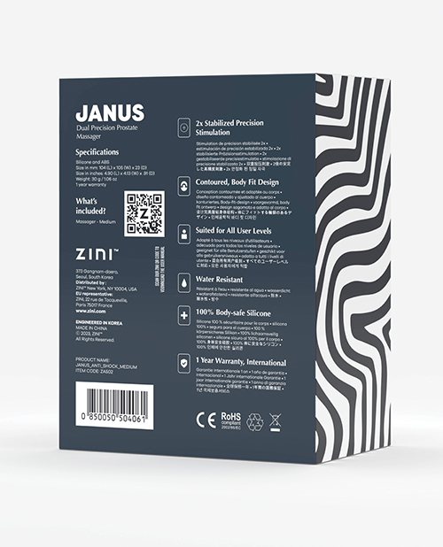 Zini Janus After Shock - Medium Black