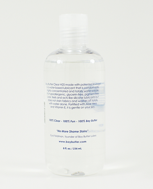 Boy Butter Clear - 8 Oz Bottle