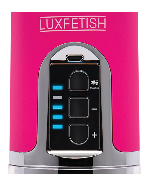 Lux Fetish Pussy Pump With Clit Clamp
