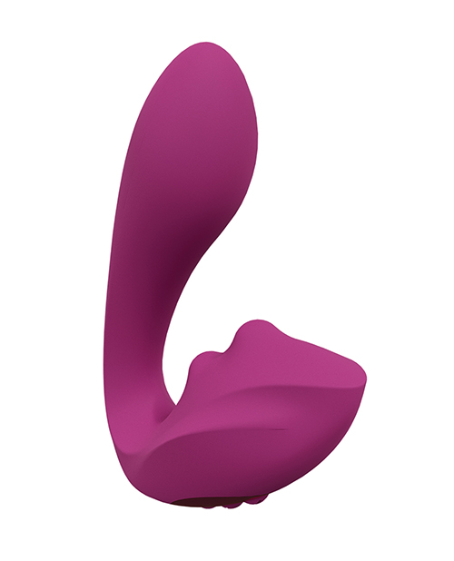 Shots Yuki Dual Action G-Spot Vibrator With Massaging Beads - Pink