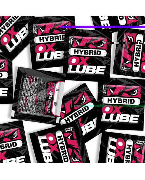 Ox Balls Oxlube Formula-Ox Hybrid - Pack Of 50 Sachet Singlets