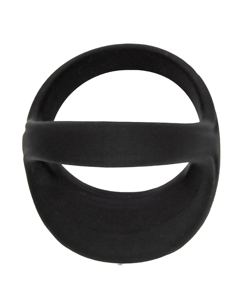 Cockpower Scrotum And Cock Ring - Black