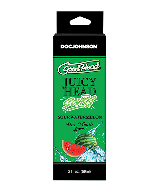 Doc Johnson GoodHead Juicy Head Dry Mouth Spray - 2 oz Sour Watermelon