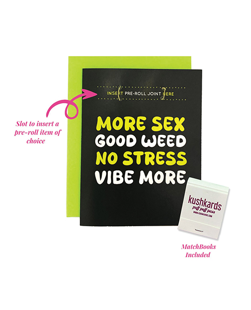 More Sex Greeting Card With Matchbook