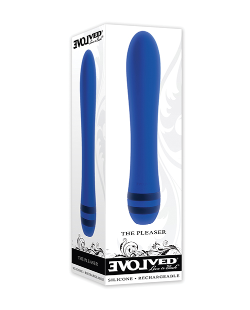 Evolved The Pleaser Vibrator - Blue - EN-RS-3649