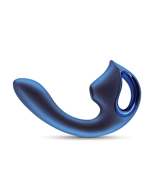 Seduction Kaia Rabbit Vibrator - Metallic Blue