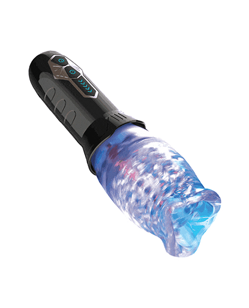 The Male Rose (Original) Rotating Blow Job Simulator - Black