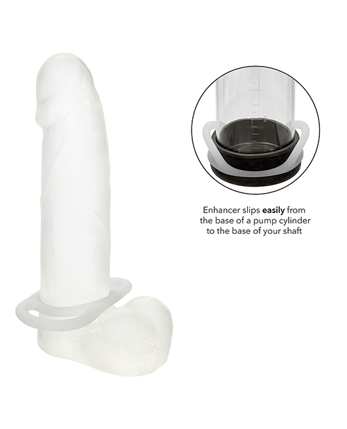 Alpha Liquid Silicone Commander Cock Ring - Natural