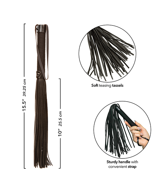 Nocturnal Collection Flogger - Black