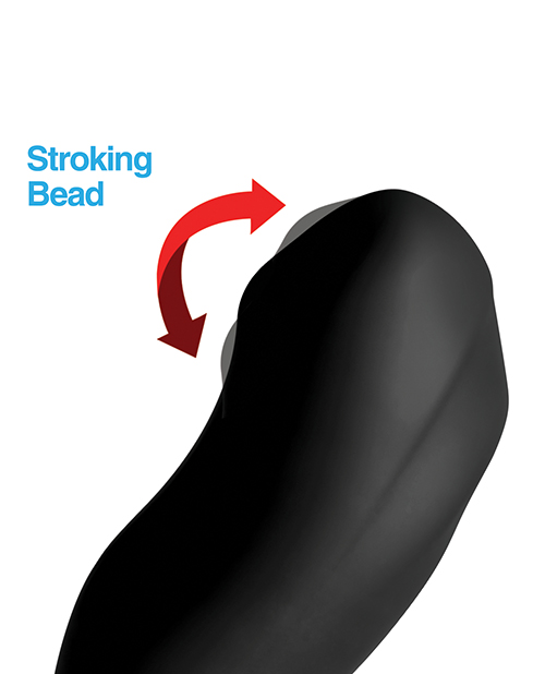 7X Bendable Prostate Stimulator with Stroking Bead