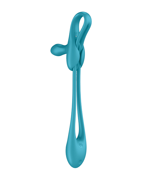 Satisfyer Plug & Play Couples Multi Vibrator - Blue/Green