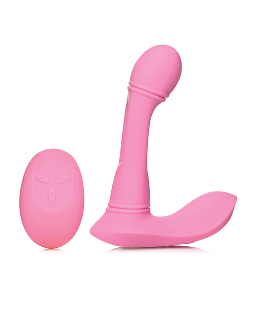 Inmi G-Flick Flicking G-Spot Vibrator With Remote - Pink
