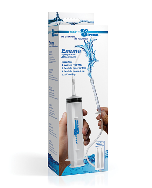 Cleanstream Enema Syringe With Attachments