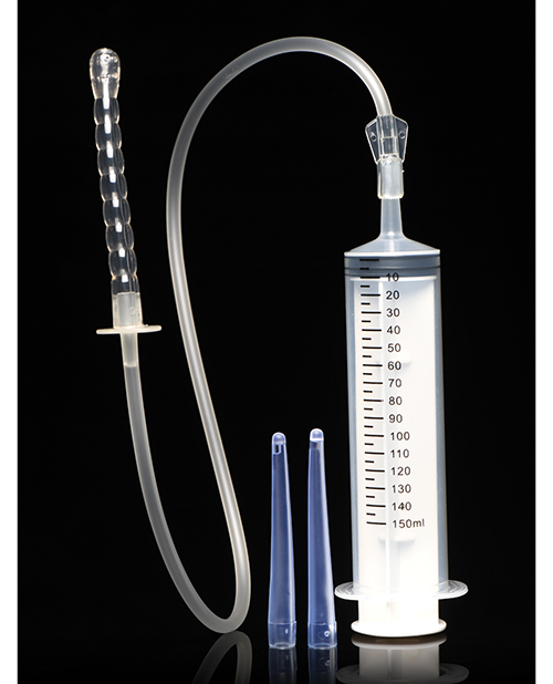 Cleanstream Enema Syringe With Attachments