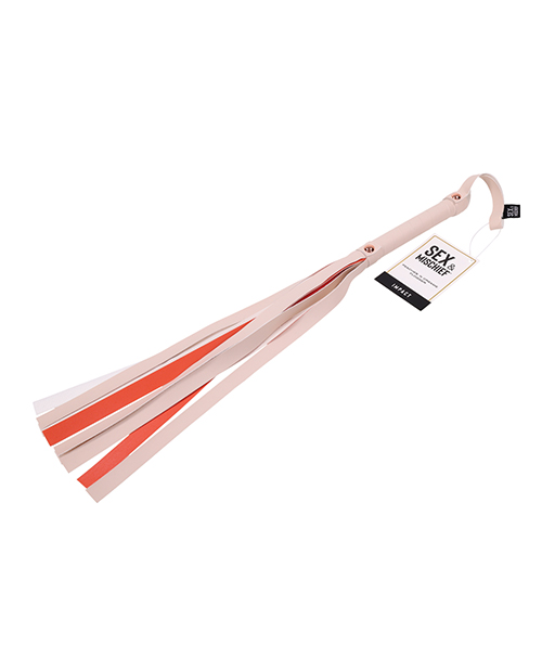 Sex & Mischief Peaches 'n CreaMe Stripe Flogger