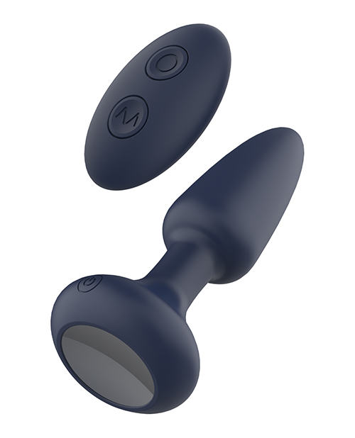Star Troopers Venus Rotating Anal Plug With Remote - Black