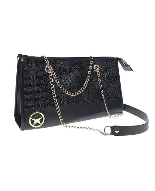 Shots Ouch! Rome Collection Bondage Kit With Bag - Black