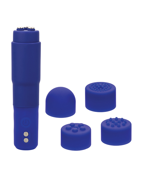 Kyst Mega-Mite Stimulator With Interchangeable Tips - Purple
