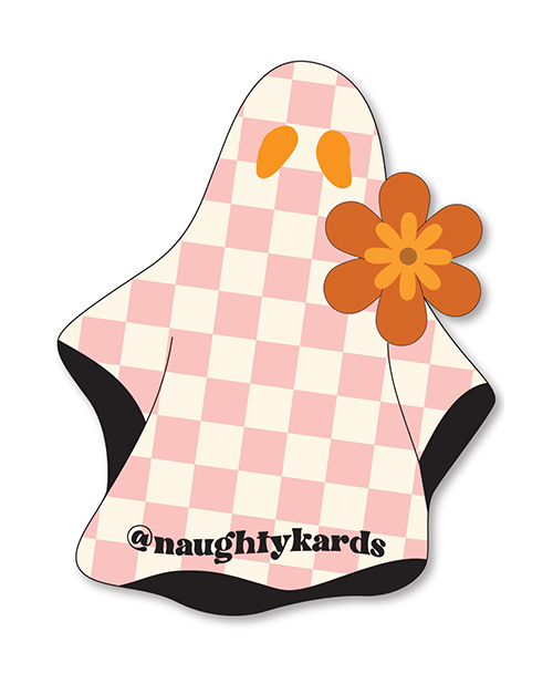 Halloween Ghosting Birthday Greeting Card With Sticker