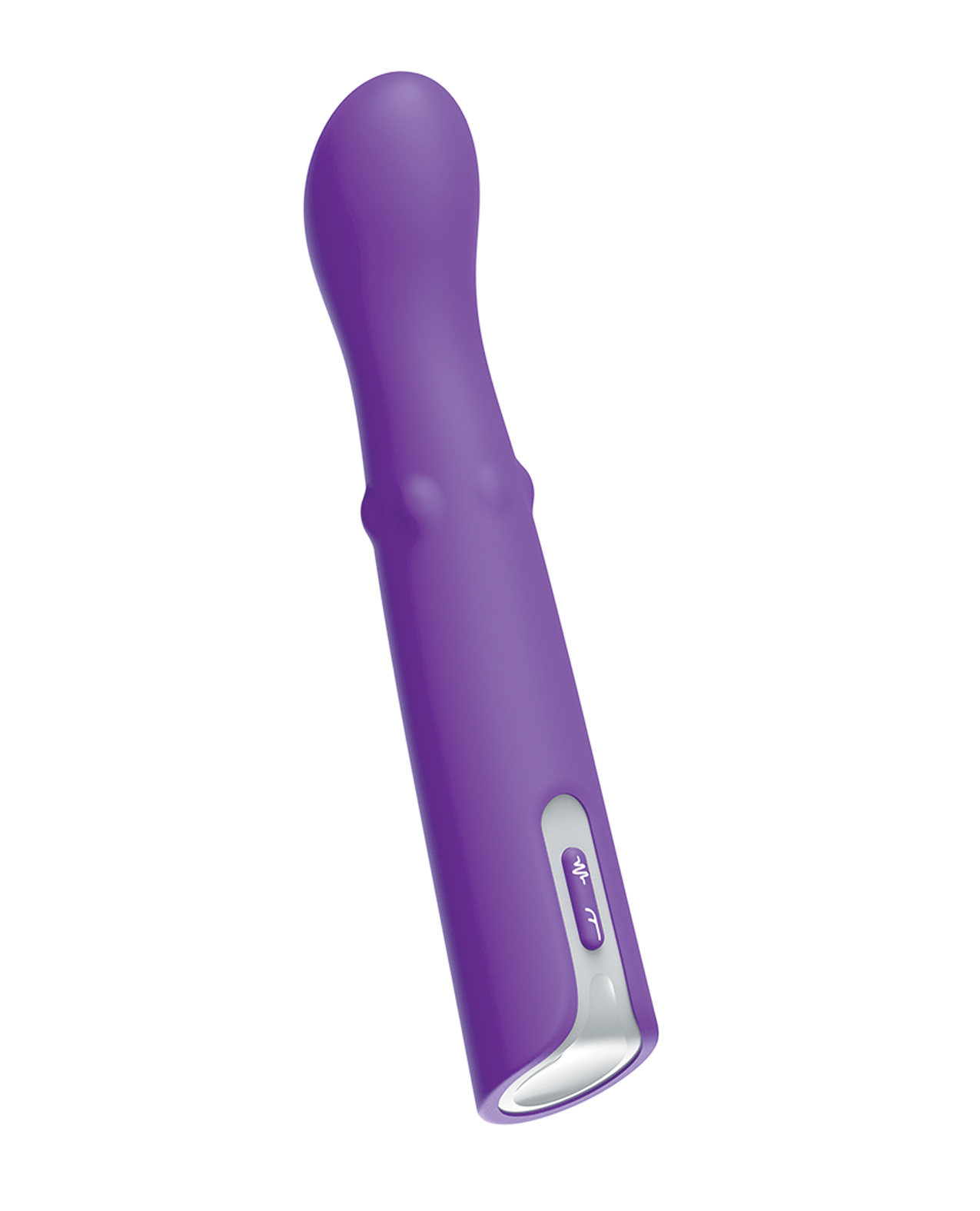 Luv Inc. G-Spot Vibrator With Moving Beads - Purple