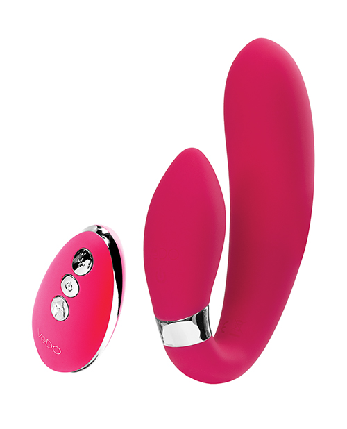 VeDO Jeni Dual Motor Vibe With Remote - Pink
