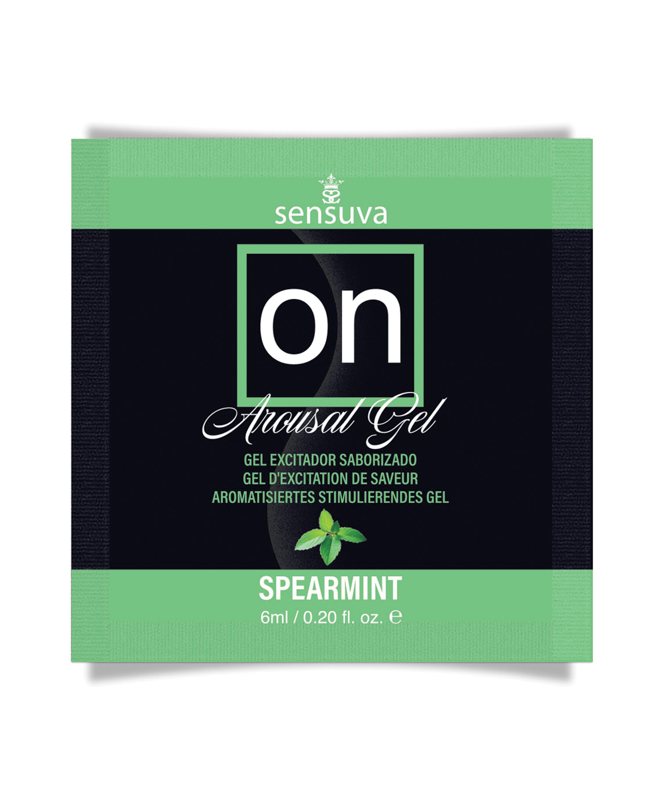 ON For Her Arousal Gel Single Use Packet - 6 ml Spearmint - SENVL173-ML