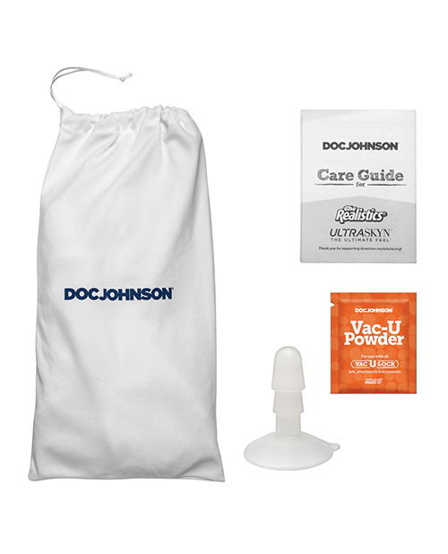 Signature Cocks ULTRASKYN 8.5" Cock With Removable Vac-U-Lock Suction Cup - Girthmasterr
