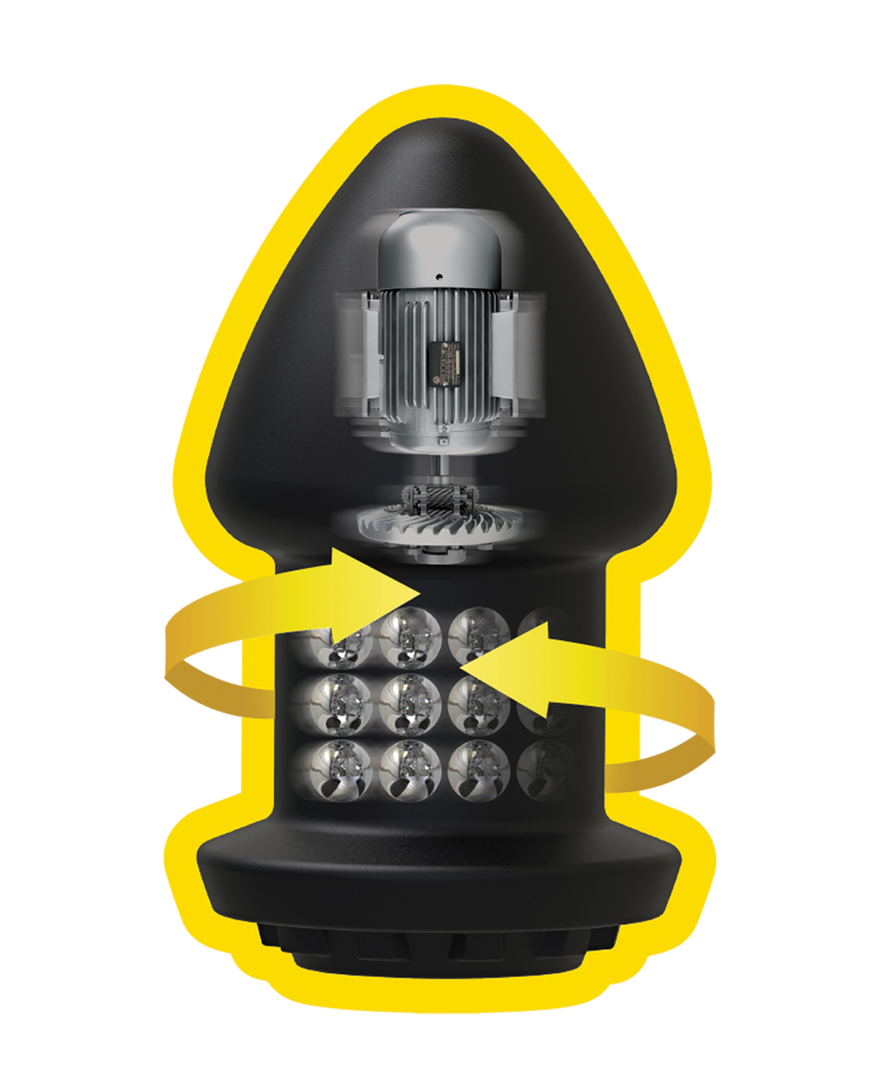 Fort Troff Robo Rimmer Vibrating Anal Plug With Remote Control - Black