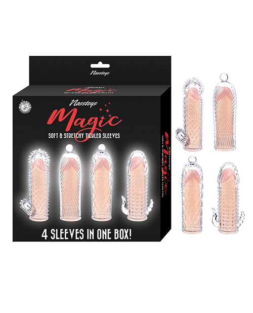 Magic Soft & Stretchy Tickler Sleeves - Clear