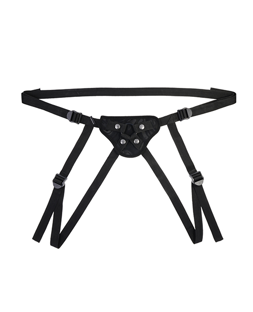 Sportsheets Velvet Noir Strap-On - Black