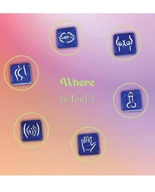 Love to Love Let's Dice With Door Hanger - Blue