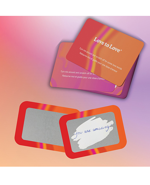 Love to Love Glimmers Personalized Scratch Off - Multi Color