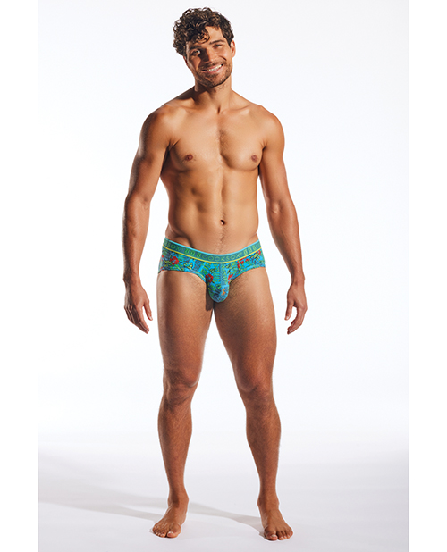 Cocksox Contour Pouch Sports Brief - Multi-Color Tiki SM