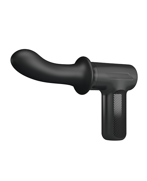 Pretty Love DJ DoctorThrusting Gun Massager - Black