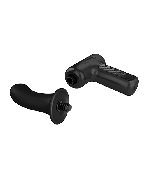 Pretty Love DJ DoctorThrusting Gun Massager - Black