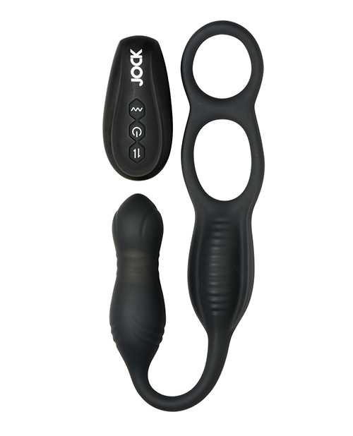 Hyper Thrusting and Vibrating Anal Plug With C-Ring