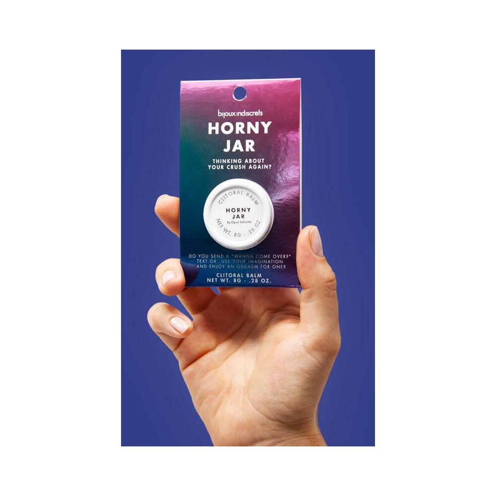 Bijoux Indiscrets Clitherapy Horny Jar Clitoral Balm 0.28 oz.