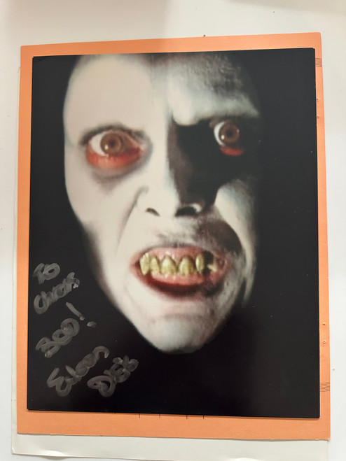 autographed color 8x10 from actress Eileen Dietz that played the Demon in the original 1973 EXORCIST