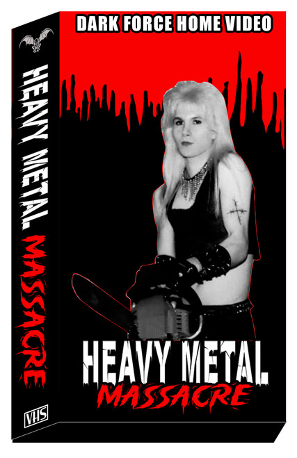 HEAVY METAL MASSACRE (1989) VHS RE-ISSUE