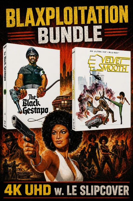 BLAXPLOITATION BIG SAVINGS 70'S ACTION BUNDLE
4K ULTRA HD