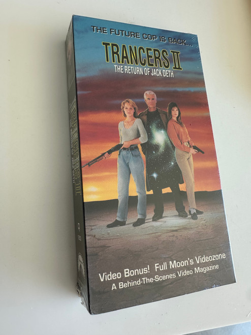 TRANCERS II (1994) VHS- Paramount/Full Moon  brand new sealed mint