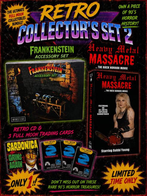 RETRO COLLECTOR'S SET #2
ONLY 1 AVAILABLE!!!