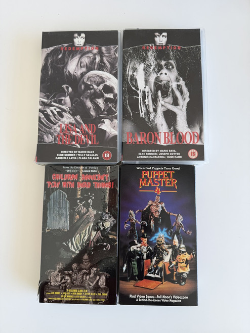HALLOWEEN USED VHS BUNDLE-ONLY 1 AVAILABLE